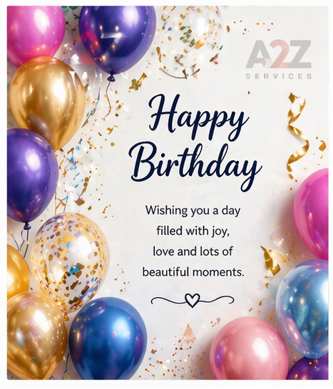 Birthday Card Sample 4
